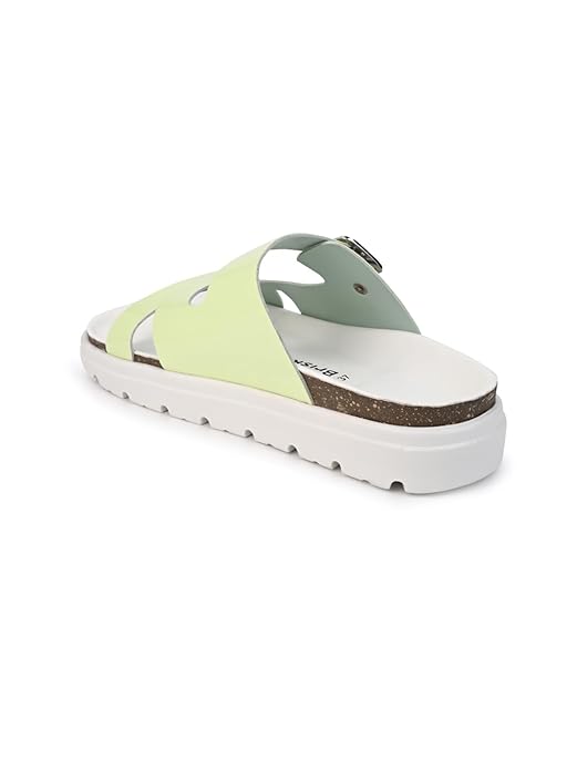 BRISKERS light weighted Cork Casual Sandal For Women