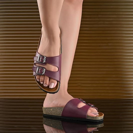 Centrino Women'S Slipper/Sliders |PU Padding On The Footbed |Bounce Back Technology | Comfortable & Lightweight |Everyday Flip Flops For Ladies (7694)