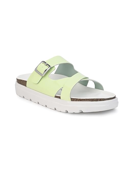 BRISKERS light weighted Cork Casual Sandal For Women