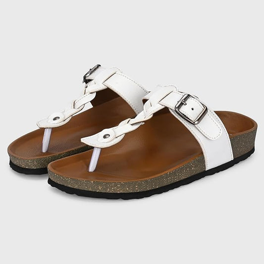 Centrino Women's Slipper/Sliders |Pu Padding On The Footbed |Bounce Back Technology | Comfortable & Lightweight |Everyday Flip Flops For Ladies (7695)