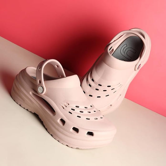 YOHO Jumbo Clogs 002 for Women | Bouncy Comfort | Easy-Clean Design | Indoor-Outdoor Versatility